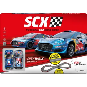 autodráha SCX Original Open Rally