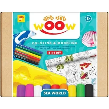 kreativní sada Kreativní sada Kids Do Wow 4 in 1 Sea animals