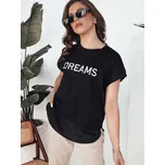 Černé dámské tričko s podšívkou DREAMY RY2523 Velikost: S