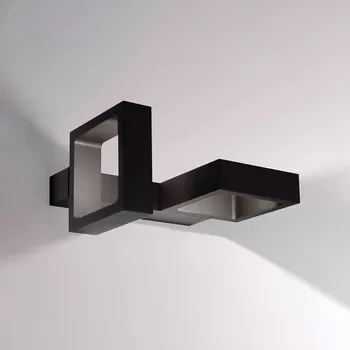 Nástěnné svítidlo Molto Luce Luxusní nástěnné svítidlo se dvěma hlavami Bo Double Barva: Černá 472-0927060