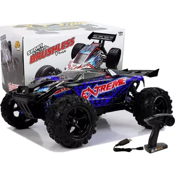 RC model auta RC auto 1:18 off-road 4x4 modré ENOZE, rychlost 45 km/h