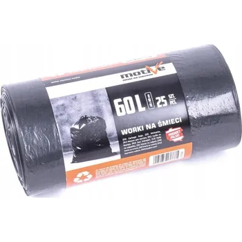 Pytle na odpadky Motive Pytle na odpadky silné 60 L, balení 25 kusů v roli