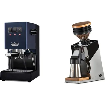 Kávovar Gaggia Classic E24 BC, blue + Eureka Mignon Single Dose PRO,…