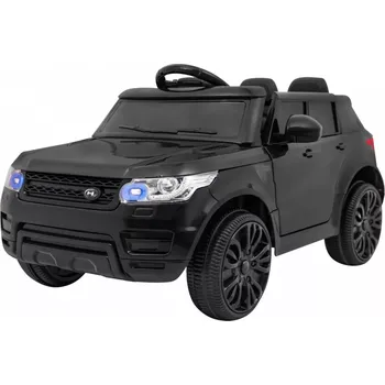 Dětské elektrovozidlo Dětské elektrické autíčko Land Rapid Racer s dálkovým ovládáním – Černá