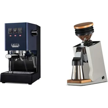 Kávovar Gaggia Classic E24, blue + Eureka Mignon Single Dose PRO, White…