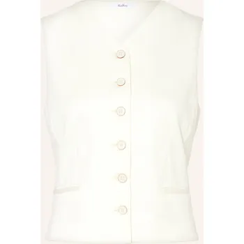 Dámská vesta Max Mara Dámská Blejzrová Vesta Mirella, režná, 40