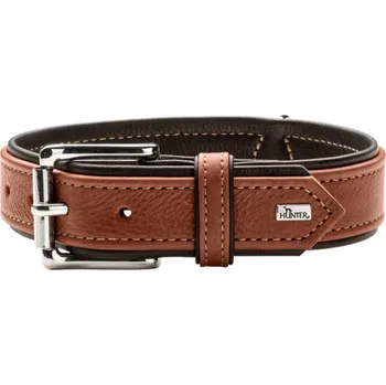 HUNTER CANADIAN UP obojek - koňak/černá 60/M-L Hunter