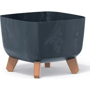 Květináč GRACIE EFFECT I antracitový, varianta 29 cm