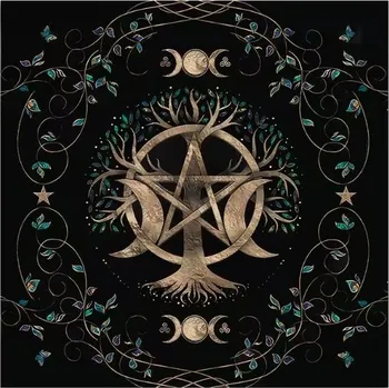 ubrus Ubrus 50 x 50 - Magický pentagram