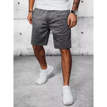 Pánské kraťasy Tmavě šedé pánské teplákové šortky SX2190 Velikost: XL