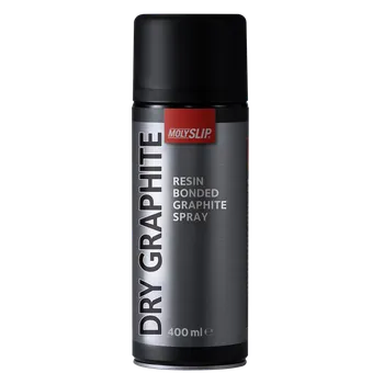 Molyslip DRY GRAPHITE, 400ml sprej (Suché grafitové mazivo)