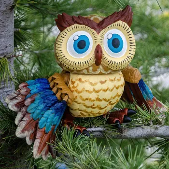 omalovánky Maluj 3D Sova Hedvika – Kreativní sada 3D omalovánky s barvami a štětcem