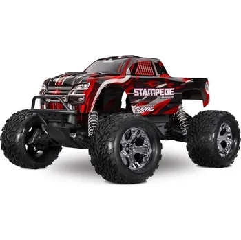 RC model auta Traxxas Stampede 1:10 BL-2s RTR červený
