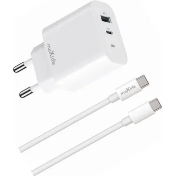 Rychlá síťová nabíječka 20W s kabelem, 2 vstupy pro Motorola Moto G72