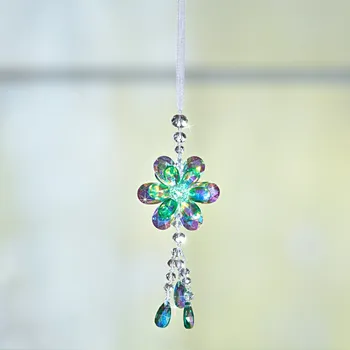 umělá květina 3Pagen Závěsná dekorace Květ zelená