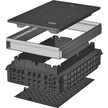 kabelová chránička Langmatz Šachta kabelová Langmatz EK368 poklop B125 litinový