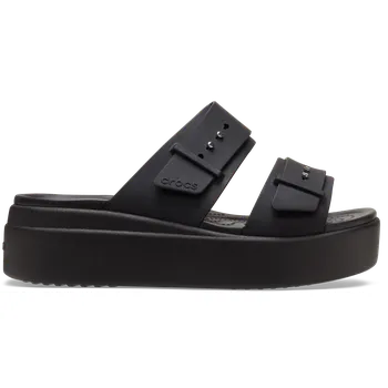 Dámské sandále Dámské sandále Crocs BROOKLYN BUCKLE černá 36-37