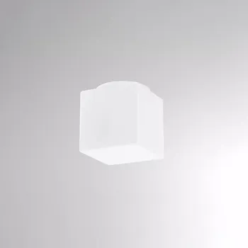 Molto Luce Skleněné designové svítidlo pro stropní montáž Apus Délka strany: 140 mm 789-52160