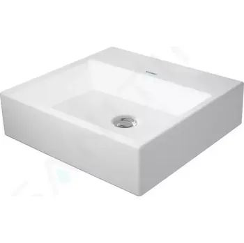 Umyvadlo Duravit Vero Air Umyvadlo nábytkové 50x47 cm, bez přepadu, bez otvoru pro baterii, WonderGliss, bílá, 23505000791