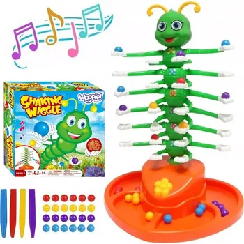 Desková hra woopie taneční housenka – zručnostní rodinná hra pro děti