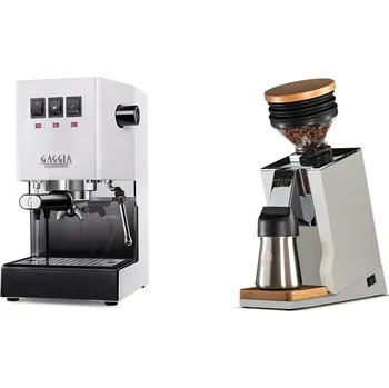 Kávovar Gaggia Classic E24 BC, white + Eureka Mignon Single Dose PRO,…