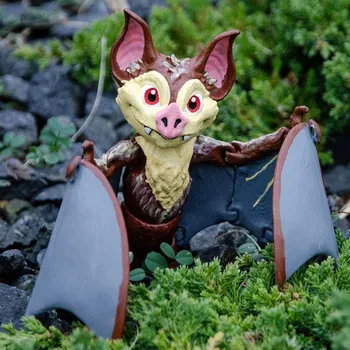 omalovánky Maluj 3D | Netopýr Drákula – Kreativní sada 3D omalovánky s barvami a štětcem