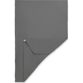 Prostěradlo Hauck Měkké napínací prostěradlo 120x60, mušelín, dark grey