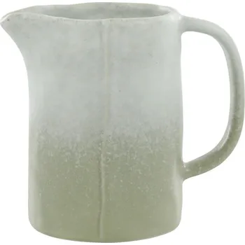 Zelený rustikální džbán Valence Dusty Verte - 13*9*12 cm / 500 ml
