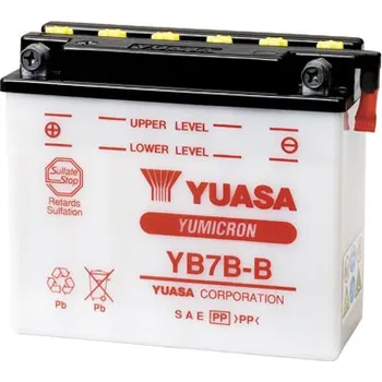 Motobaterie Motobaterie YUASA (originál) YB7B-B, 12V, 7Ah