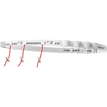 Opasek Compressport běžecký pásek Race Belt white UNI