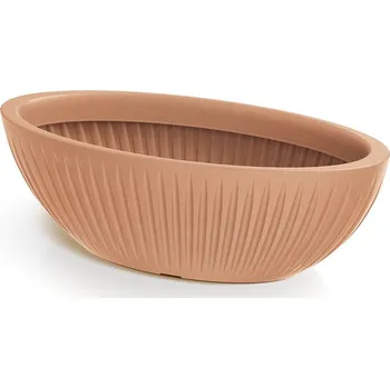 Květináč Oválný květináč LATIE 58 cm terakota