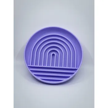 Miska pro psa Lízací miska - duha lila