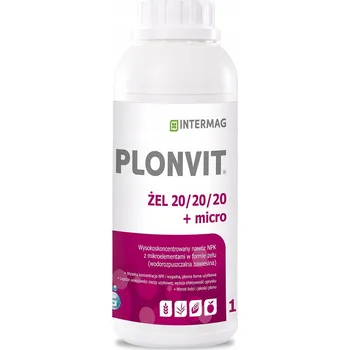 Hnojivo Plonvit Gel 20/20/20 1L Intermag