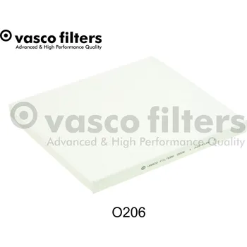 Ventilátor topení a klimatizace Filtr, vzduch v interiéru VASCO O206