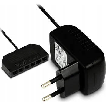 Příslušenství pro LED osvětlení SÍŤOVÝ ZDROJ 6W S 2M KABELEM A 6PINOVOU ZÁSUVKOU