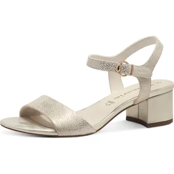Dámské sandále DÁMSKÉ SANDÁLY TAMARIS 1-28250-42 968 ZLATÁ Barva: ZLATÁ, Velikost: 39