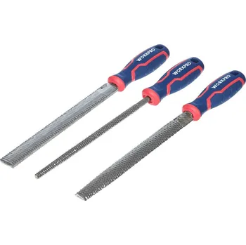 Sada rašplí na dřevo WORKPRO - 3ks - WP201703