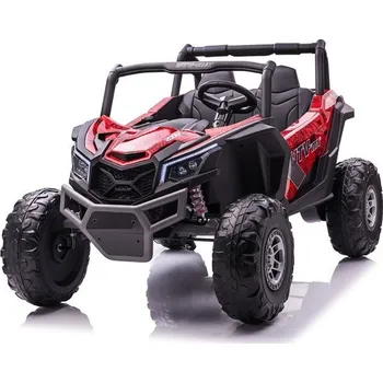 Dětské elektrovozidlo Mamido Dětské elektrické auto Buggy UTV-MX 4x4 Spider lakované červené