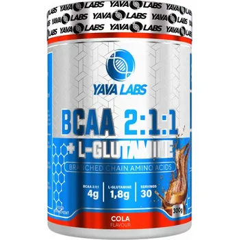Fitness strava YAVALABS BCAA + L-Glutamine 300g