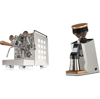 Kávovar Rocket Espresso Appartamento, white, walnut + Eureka Mignon…