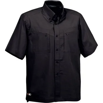 pracovní tričko Pracovní polokošile COFRA HAWAII Barva: Černá, Velikost: L