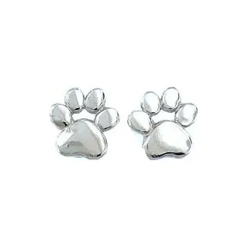 Náušnice BASSANO COLLECTION CZ s.r.o. Stříbrné náušnice stopy Stříbrné