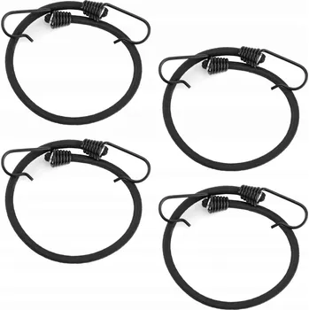 autokoberec Gumové lanko pro upevnění plachty k zavazadlovému prostoru 70cm / 4 ks