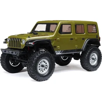 RC model auta Axial SCX24 Jeep Wrangler JLU CRC 2019 V3 1:24 4WD zelený