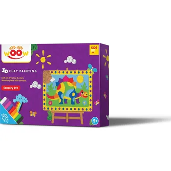 Výtvárné potřeby Modelovací hmota Kids Do 3D Malování Hlínou Dinosaurus