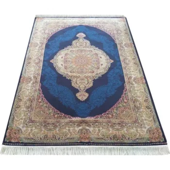 Koberec Koberec Exkluzivní Qum Silk 01 modrý