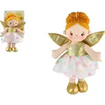 Panenka víla Pampeliška hadrová/látková 40 cm