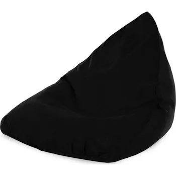 Sedací pytel Sedací vak Bermudy SAKO černý plyš