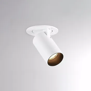 Molto Luce Otočný válcový reflektor pro nasvícení umění Elix Mini Stmívání: Nestmívatelné, Teplota chromatičnosti: 2700 Kelvinů, Barva vnější / barva vnitřní: Bílá / Černá 276-0130690342706 / 30-880006