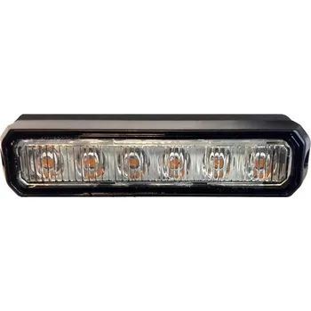 Maják TRUCK LED Zábleskový maják 12–24V 6 LED 3 režimy